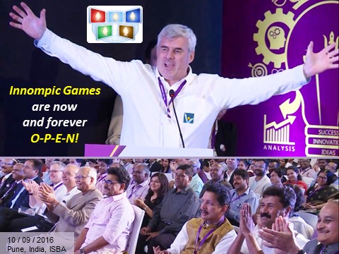 Innompic Games are Open, Vadim Kotelnikov, Rajendra Jagdale, ISBA 2016