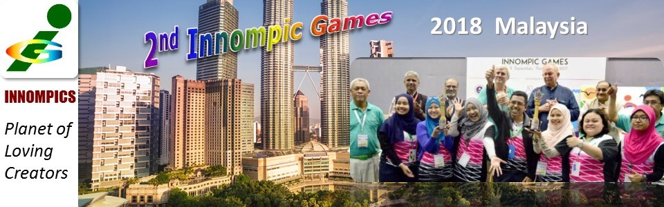 2nd Innompic Games 2018 Malaysia Planet of Loving Creators Innompics Vadim Kotelnikov Othman Isnail