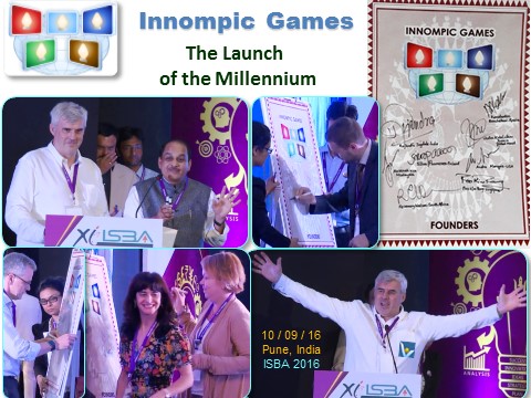 INNOMPIC GAMES - the Launch of the Millenium, ISBA 2016, India