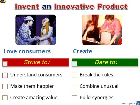How Tp Invent a New Product - love customers, create, Vadim Kotelnikov Dennis