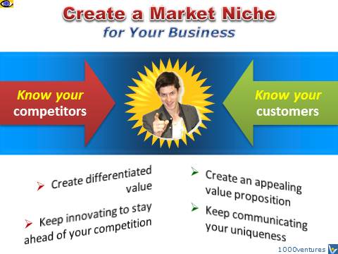 How Tp Create a Market Niche, stand out from the competition