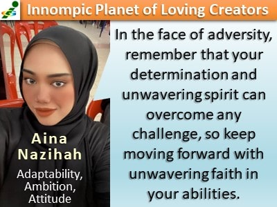 Aina Nazihah, KPMSI Malaysia, Message to the World