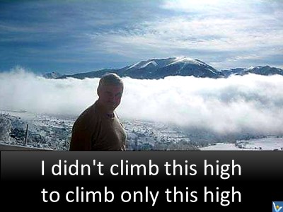 Vadim Kotelnikov quotes relentless growth I din't climb this high to climb only this high