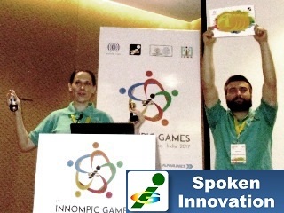 Story Telllling 1st Innompic Games, Russian team, KoRe 10 Innovative Thinking tools, Ksenia Kotelnikova, Magomed Gamzatov