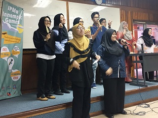 KPMSI student team performs at IMPA Malaysia University Innompic Games 2018