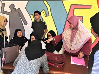 Intellectual Teamwork: KPMSI college student team is addressing a creative challenge, Malaysia Innompic Games 2018