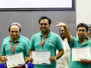 Certified Jury, innovation gurus, 1st World InnompicGames 2017, Michael Zelin USA, Rahul More India, Othman Ismail Malaysia