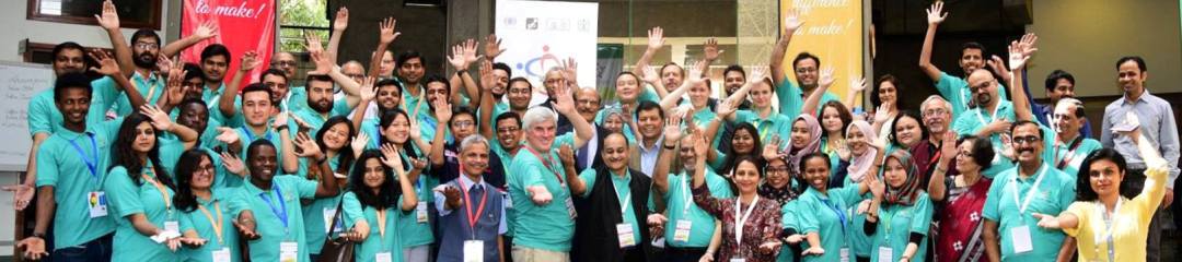 1st World Innompic Games 2017, Pune, India - all participants group photo