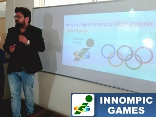 Adressing a creative challenge, Akhand Pratap Singh, World Innompic Games 2019, India KIET TBI