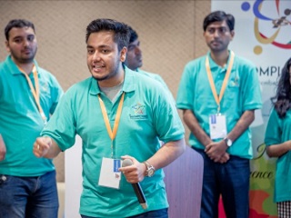 Spoken Innovation Innompic Games India team Satyajit Mittal