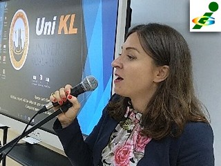 Carolin Ballweg speaker jury World 2nd Innompic Games 2018 Malaysia UniKL
