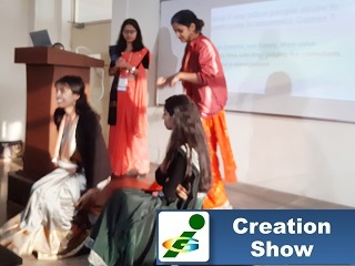 Creaton Show KUSOM Nepal team MBA students World Innompic Games 2019 KIET India