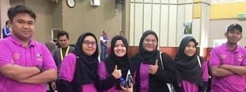 Malaysia 1st university Innompic Games IPMA 2018 KPMB team