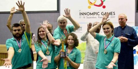 World's Best Innovation Team 2017: RUSSIA, 1st Innompic Games award winner
