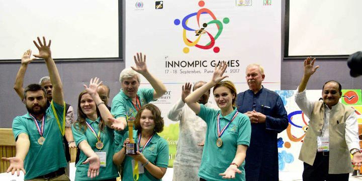 Best Innovation Team: Russia, 1st Innompic Games 2017, India