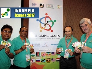 Innopreneurship Jury, 1st World Innompic Games, Vadim Kotelnikov, Russia, Mike Zelin USA, Vivek Atre India, Othman Ismail Malaysia