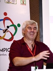 Vadim Kotelnikov 1st Innompic Games Founder Global Coordinator laughing