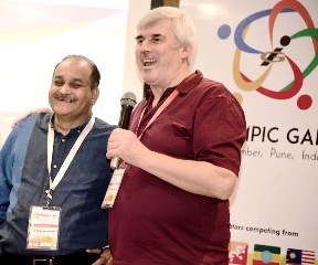 1st Innompic Games Opening Ceremony Vadim Kotelnikov Founder Rajendra Jagdale Chairman