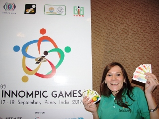 Ksenia Kotelnikova 1st Innompic Games award winner Most Brilliant Ideas, WOW cards 
