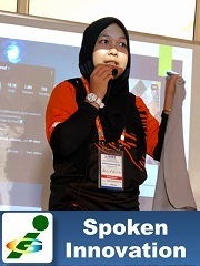 Spoken Innovation Miss Innovation World contest Malaysia KPMSI Innompic Games 2019, India