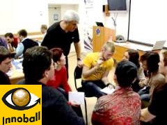 Innoball training process - Innovation Football game, Vadim Kotelnikov trainer , Innovation Brainball