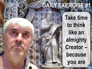 Your God-like potential quotes Vadim Kotelnikov daily exercise #1